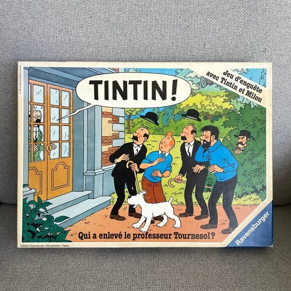 Tintin! Qui a enlevé le professeur Tournesol? TWO Board Game Sets In ONE, Extras - Picture 1 of 16